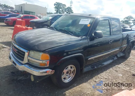 2004 GMC Sierra 1500 Sle from USA, damaged, VIN 2GTEC19T241107576